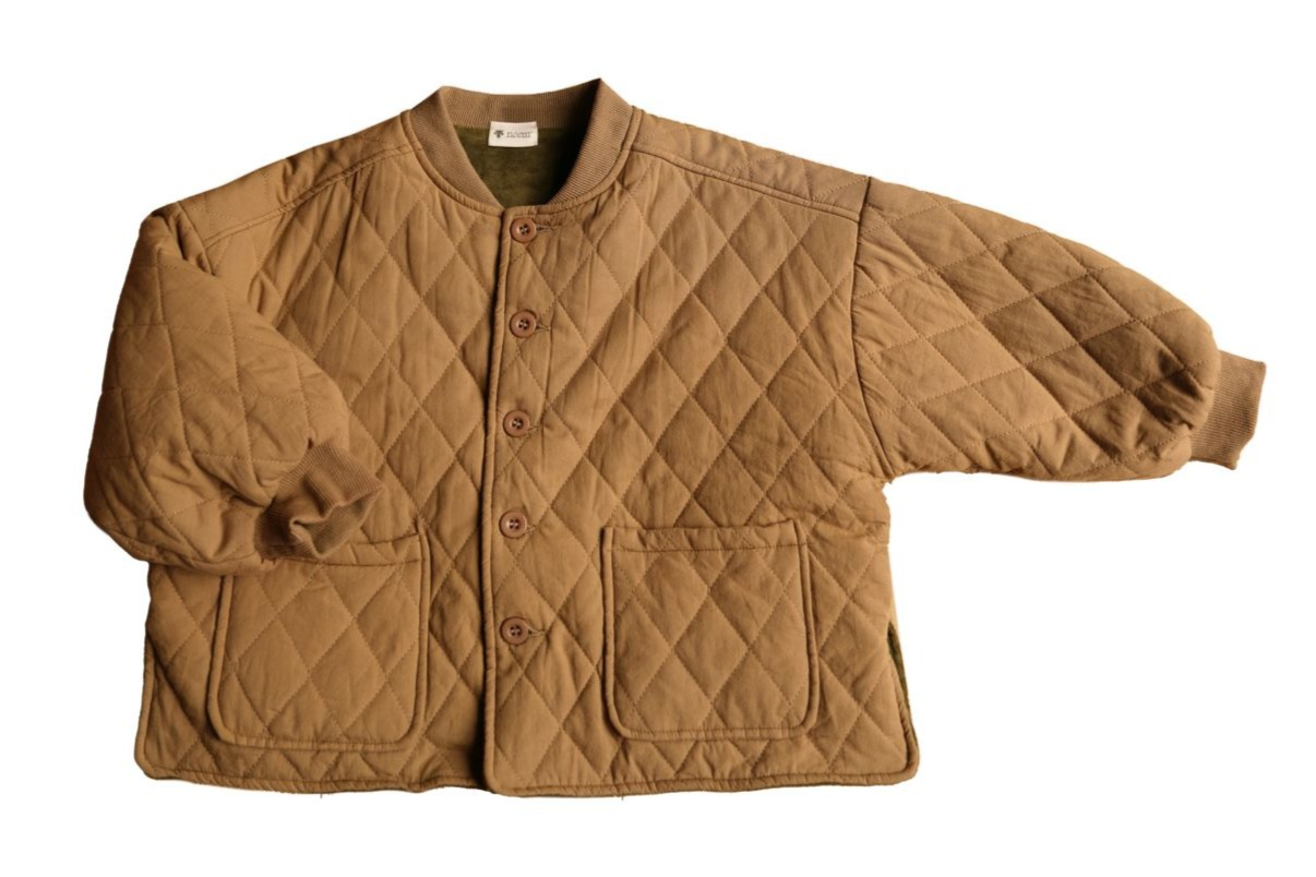 Quilted Jacket - Khaki