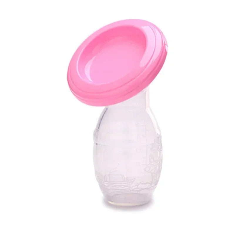 Silicone Breast Milk Collector - Hands-Free Milk Saver