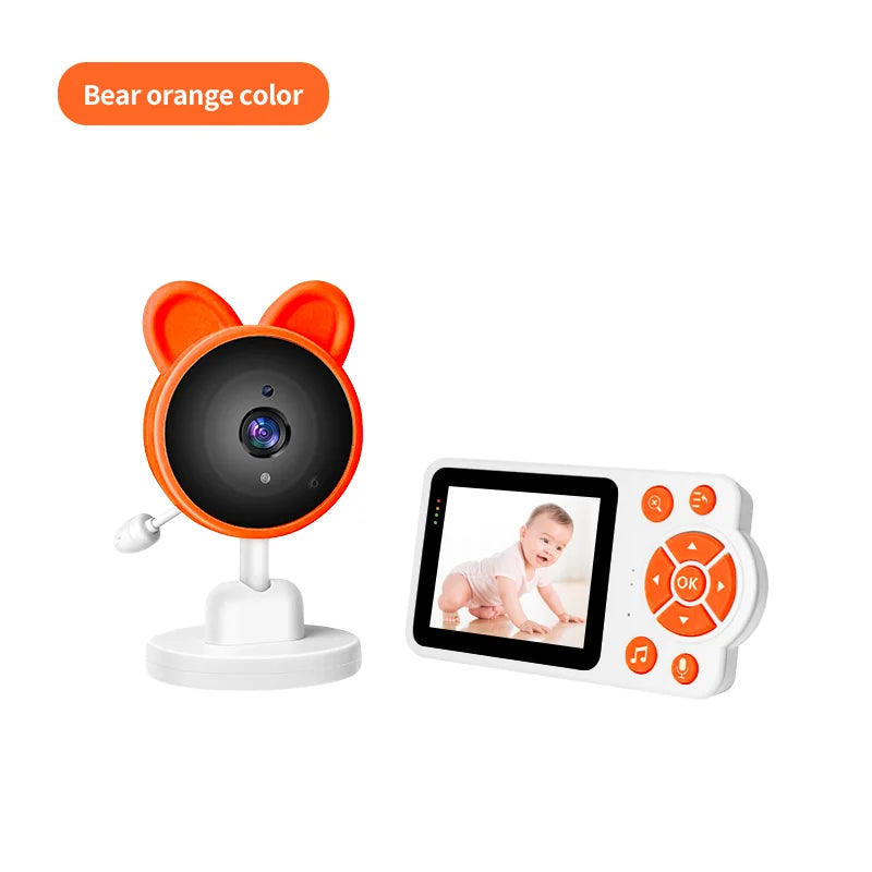 Smart Baby Monitor with Two-Way Audio & Night Vision Camera