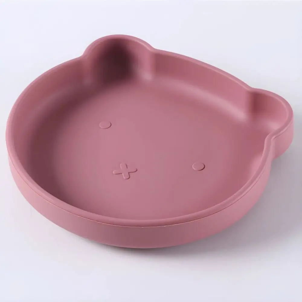Adorable Cartoon Silicone Baby Bowl - Perfect for Self-Feeding