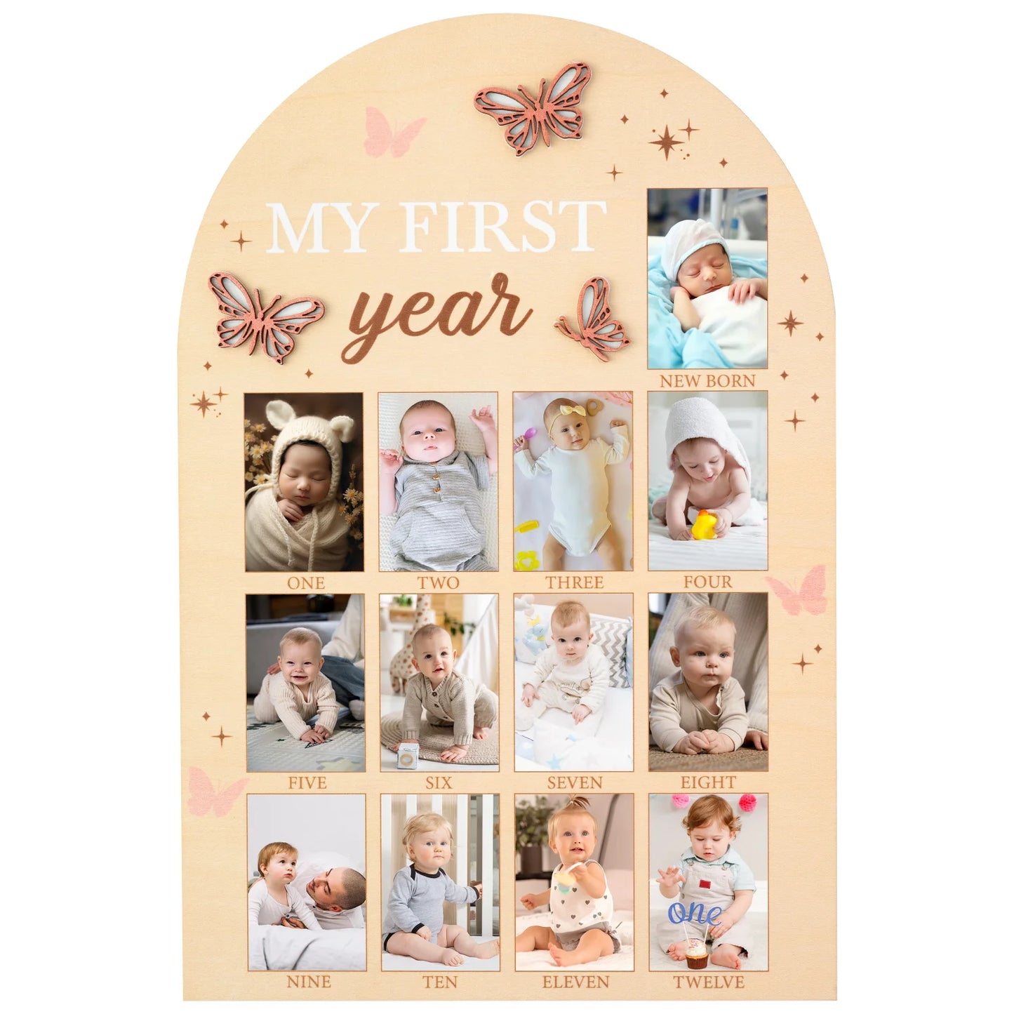 Birth Memorial Sign - Wooden Nursery Room Decor