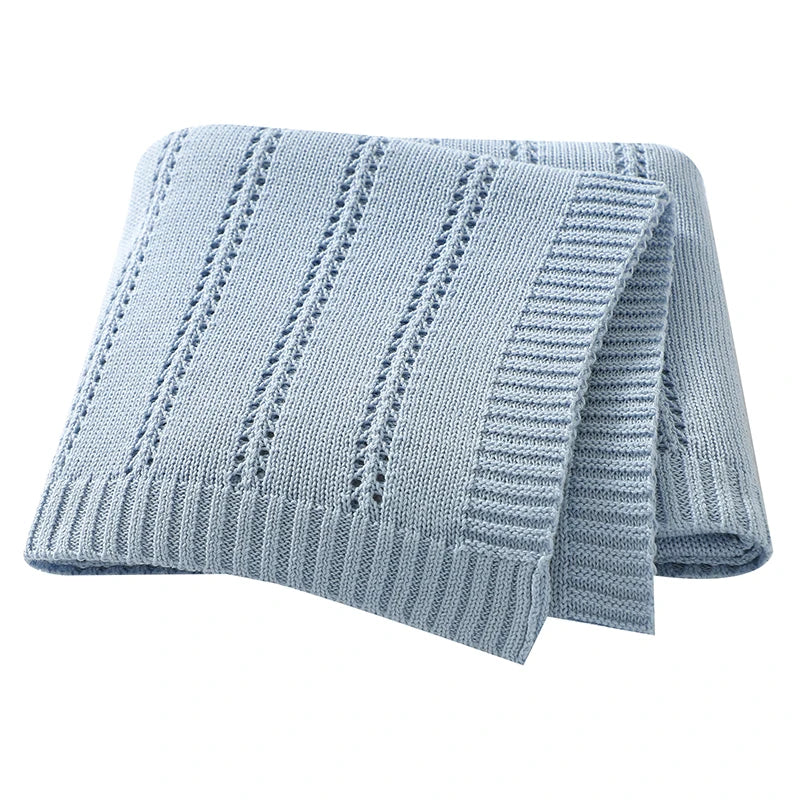 Little Stripes, Big Dreams Baby Blanket