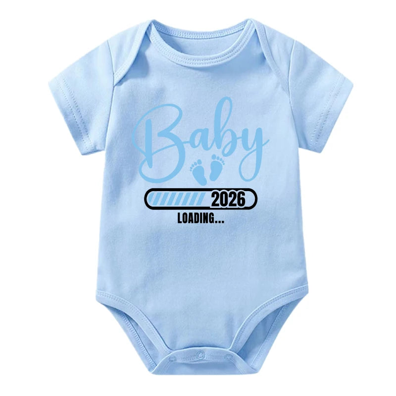 Baby Loading 2026 - Pregnancy Announcement Onesie