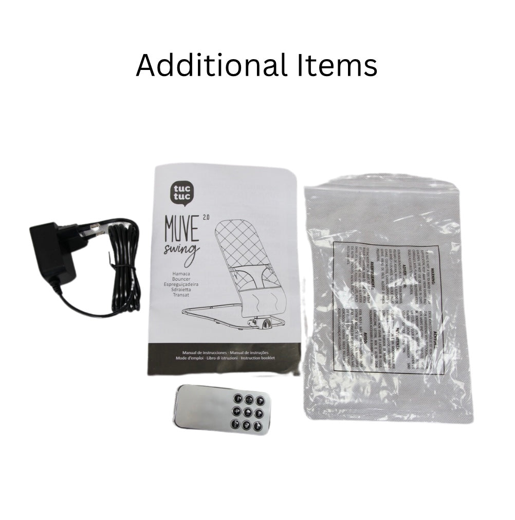 The Muve Electric Swinging Bouncer – Melodies, Recline & Soothing Motion