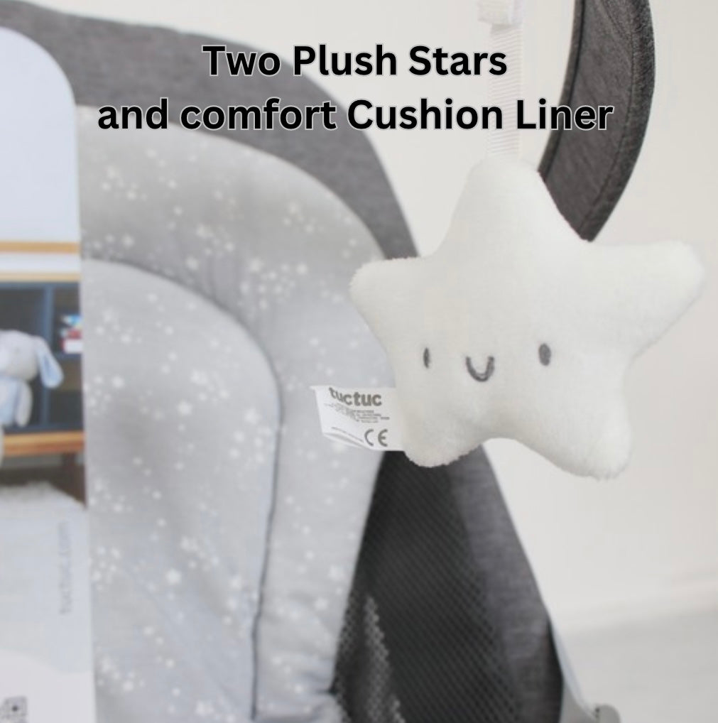 The Muve Electric Swinging Bouncer – Melodies, Recline & Soothing Motion