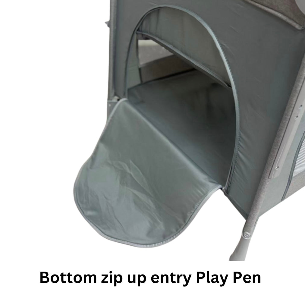 5-in-1 Portable Co-Sleeper Bed with Changing Table and Toy Bar