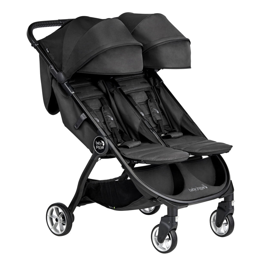 Baby Jogger City Tour 2 Compact Double Stroller - Pitch Black