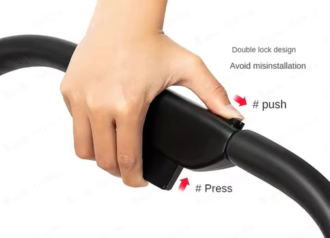 Preorder - Baby 2 in 1 Multifunctional Two-Way Bassinet Stroller BLACK