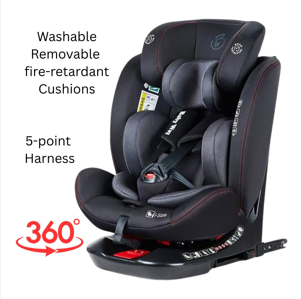 Defender i-Size 360° Rotating Car Seat with ISOFIX - Birth to 4 Years
