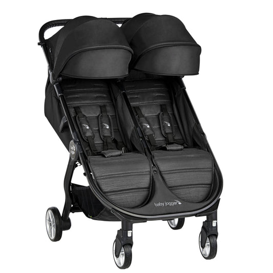 Baby Jogger City Tour 2 Compact Double Stroller - Pitch Black