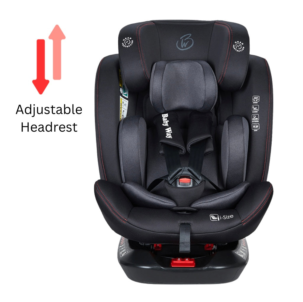 Defender i-Size 360° Rotating Car Seat with ISOFIX - Birth to 4 Years