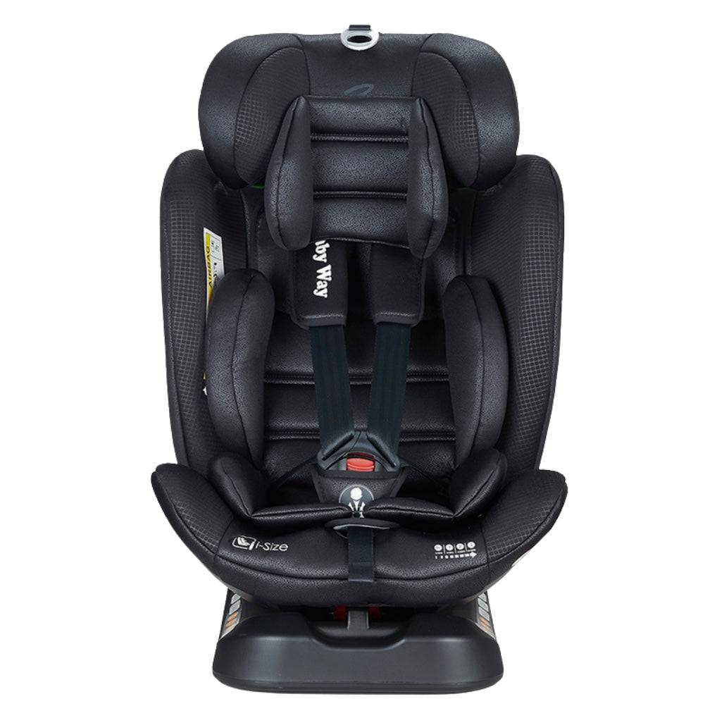 GrowSwitch i-Size Convertible Car Seat – Birth to 12 Years (Black)