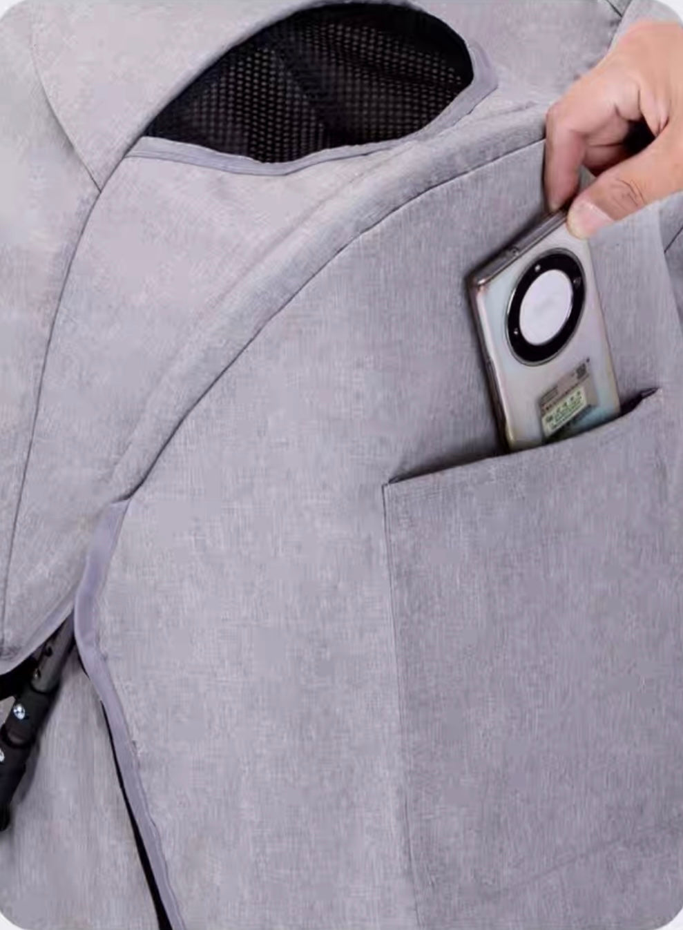 Preorder - Black 2-Way Folding Compact Double / Twin Stroller + Rain Cover