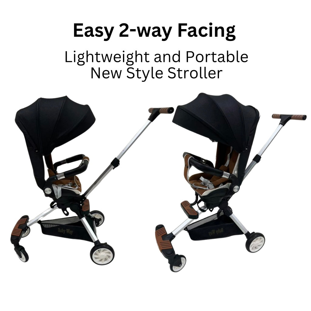 Urban Rider 2-Way Stroller – Compact & Convertible