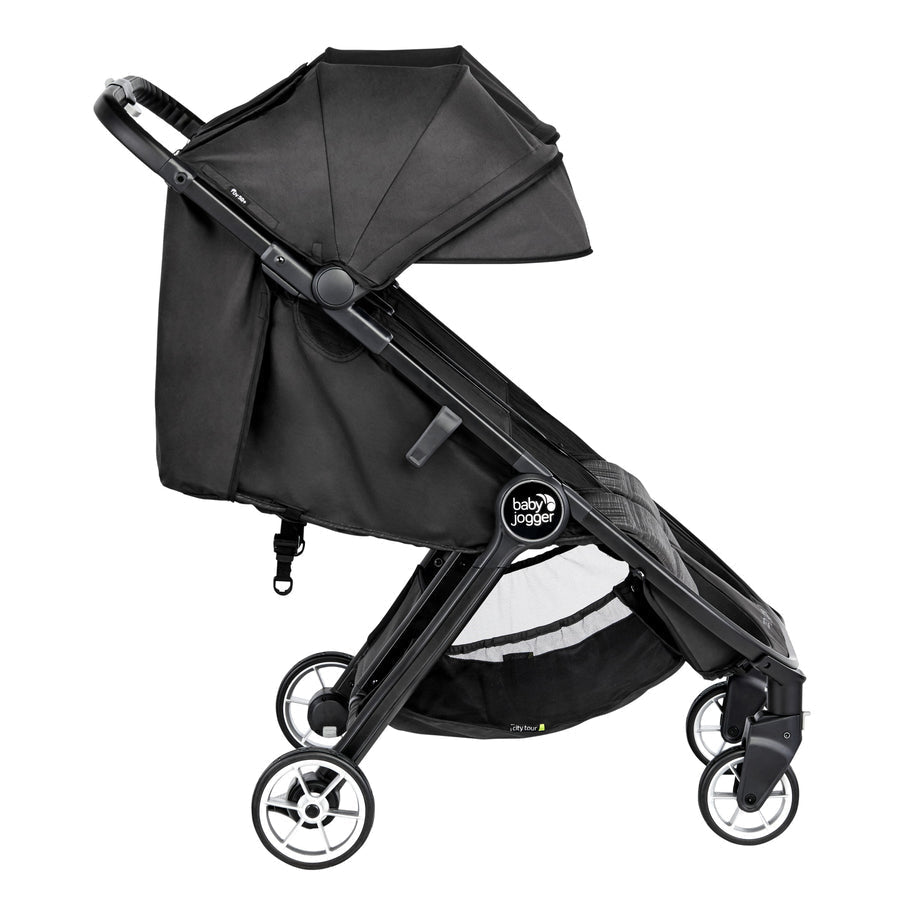 Baby Jogger City Tour 2 Compact Double Stroller - Pitch Black