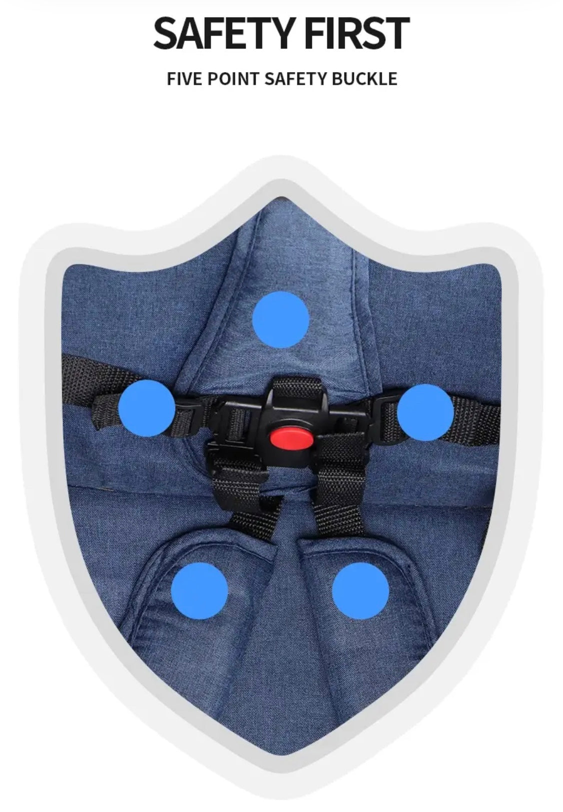 Baby Way Duo Lite - Tandem Double Stroller with Rain Cover