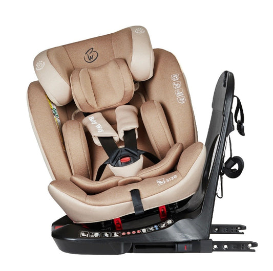 Preorder -Defender i-Size 360° Rotating Car Seat with ISOFIX - Beige