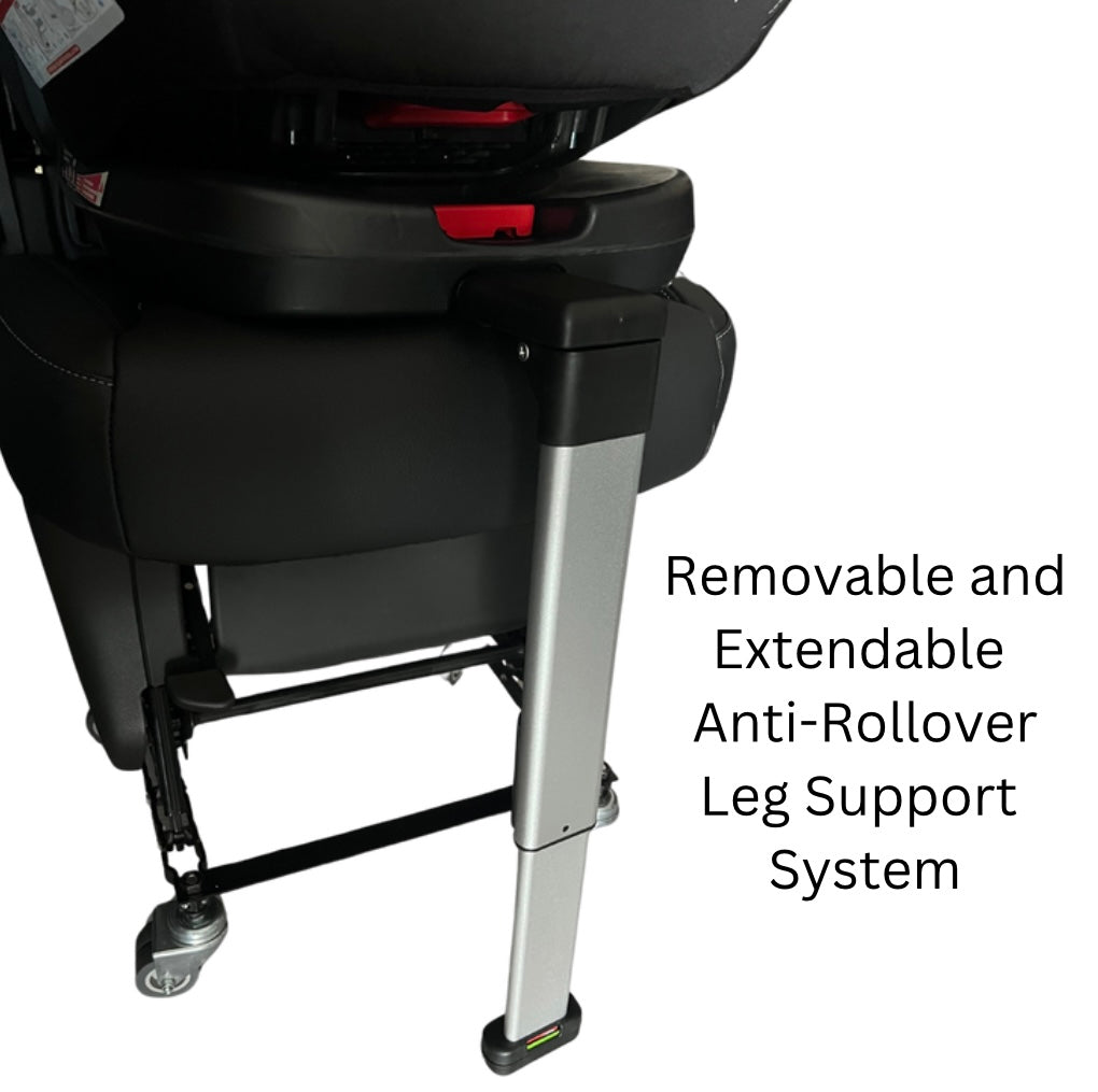 Royal 360 Rotating and Convertible Car Seat with ISOFIX and Leg Support - Turquoise