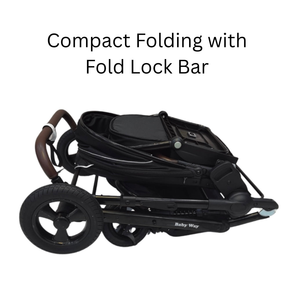 Versa 2-in-1 Bassinet Stroller with Sunshade and Cup Holder