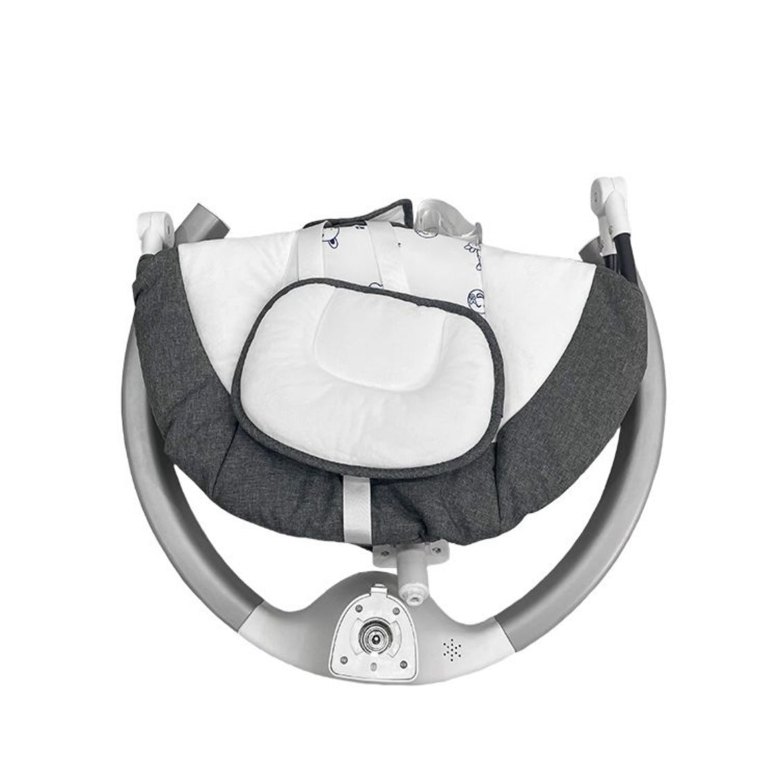 Electric Baby Swing & Bouncer 2-in-1 with Remote Control - Rocker Dining Seat