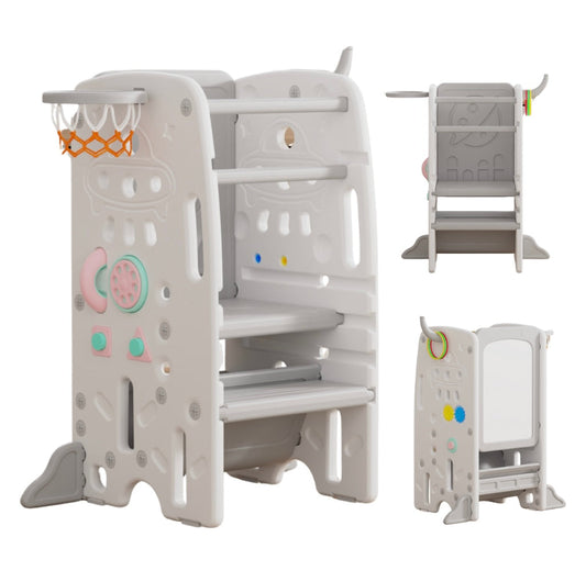 Toddler Learning Tower & Activity Centre – Adjustable Kitchen Step Stool