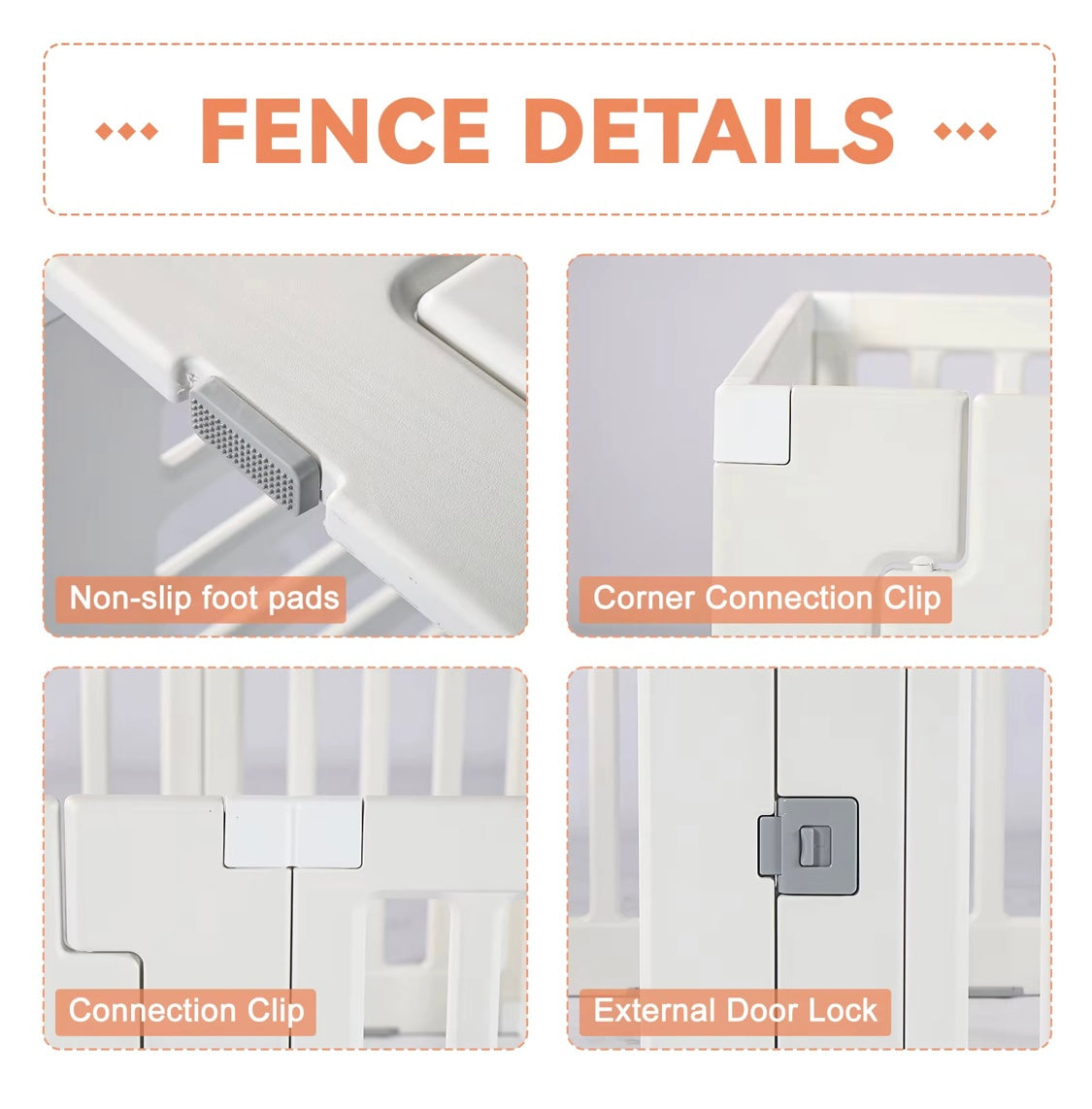 2-in-1 Baby Playpen & Storage Rack – 10-Panel Convertible Play Yard