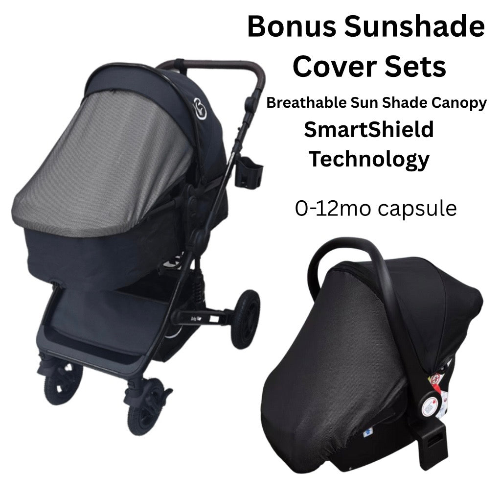 Preorder - Evolve 3-in-1 Stroller & Capsule Combo (+Base)
