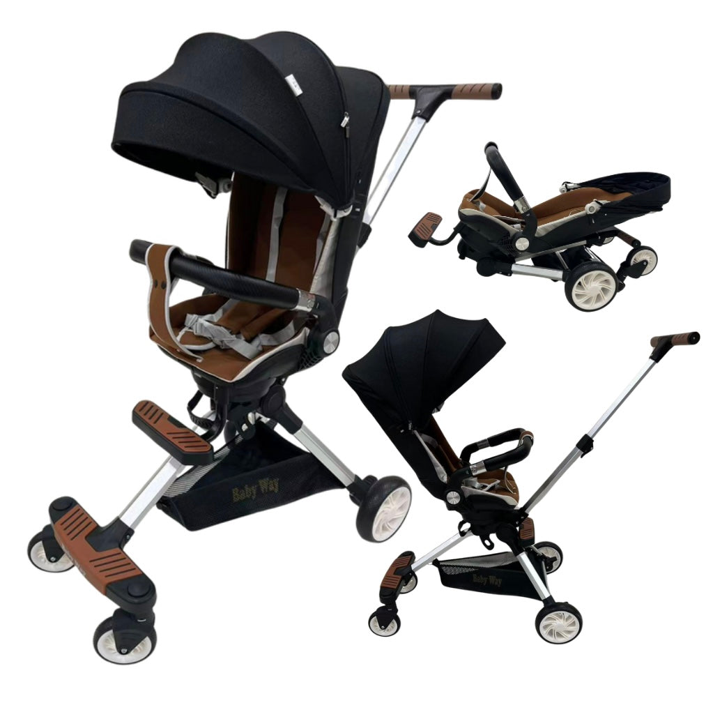 Urban Rider 2-Way Stroller – Compact & Convertible