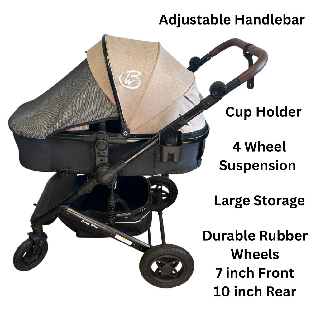 Preorder - Evolve 3-in-1 Stroller & Capsule Combo (+Base)