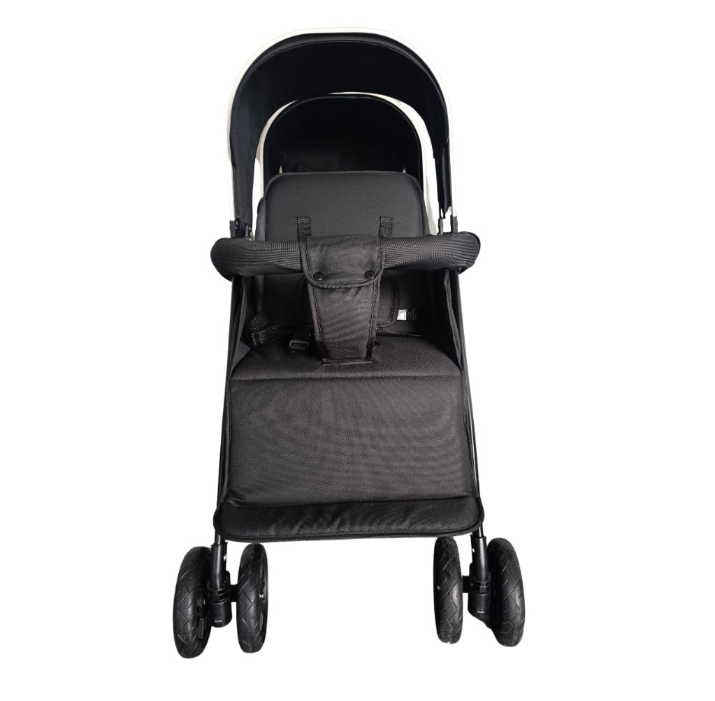 Baby Way Duo Lite - Tandem Double Stroller with Rain Cover