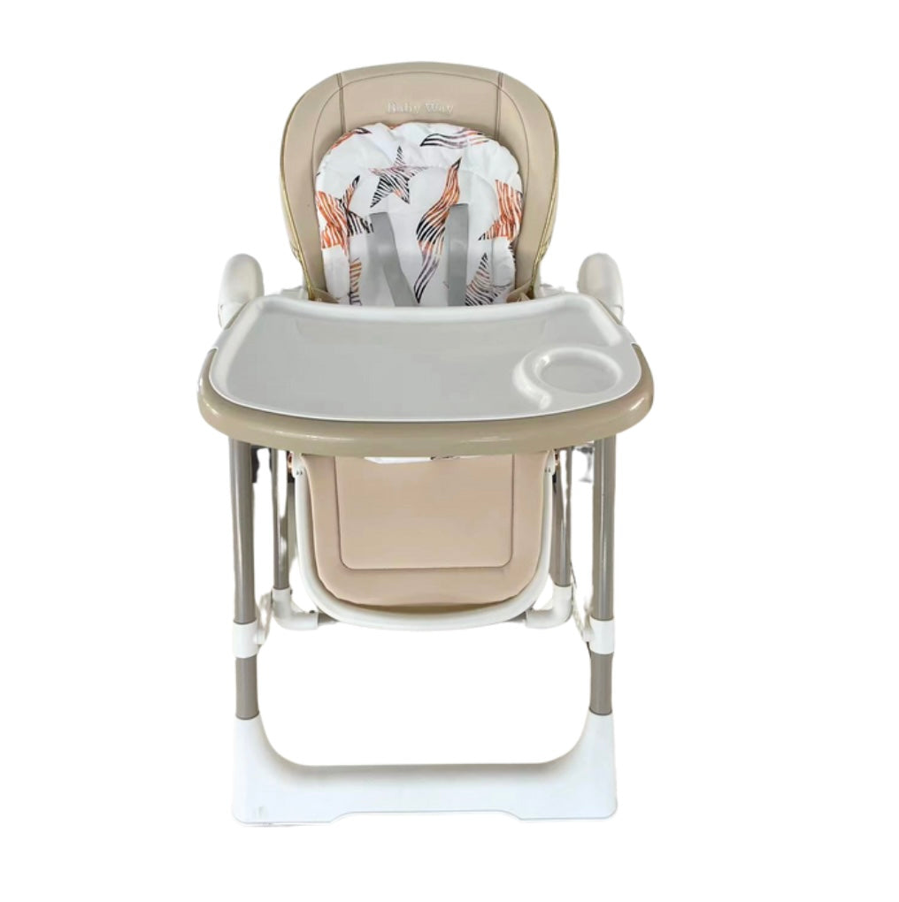 Jupiter Beige 2-in-1 High Chair & Swing