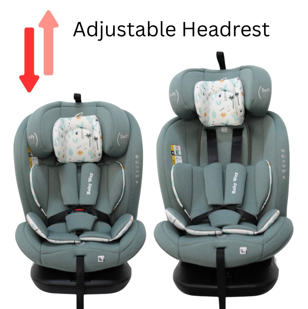 All-Rider Eden i-Size 360 Rotating and Convertible Car Seat with ISOFIX and Top Tether