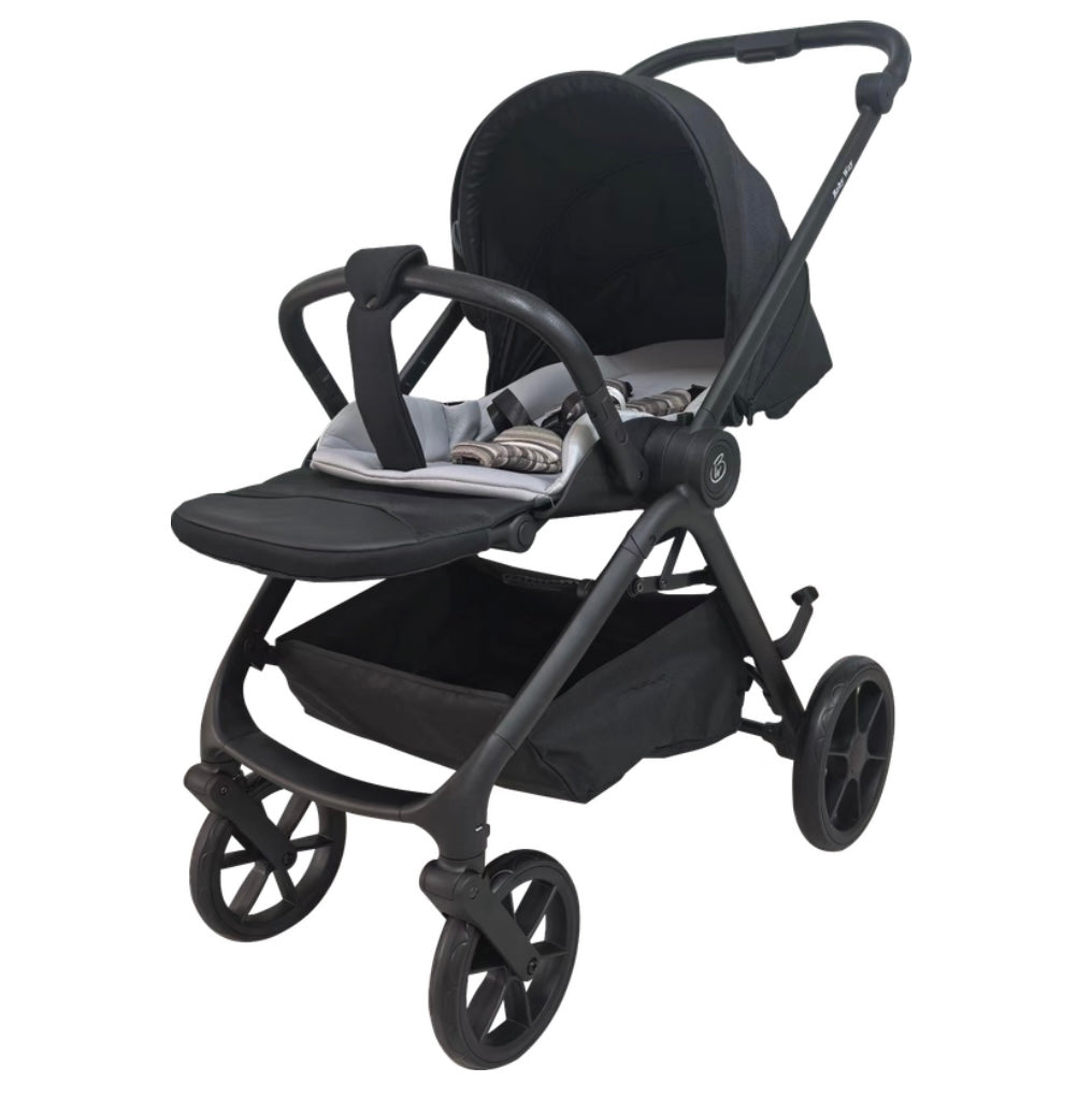 Preorder - Crown Y – Luxury Reversible Open Bassinet Stroller with Sunshade and Extended Canopy