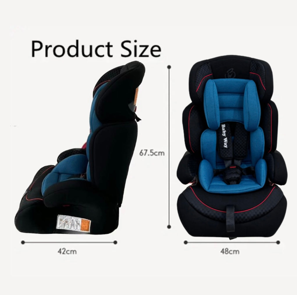 The Racer - Car Seat Booster with Adjustable Headrest