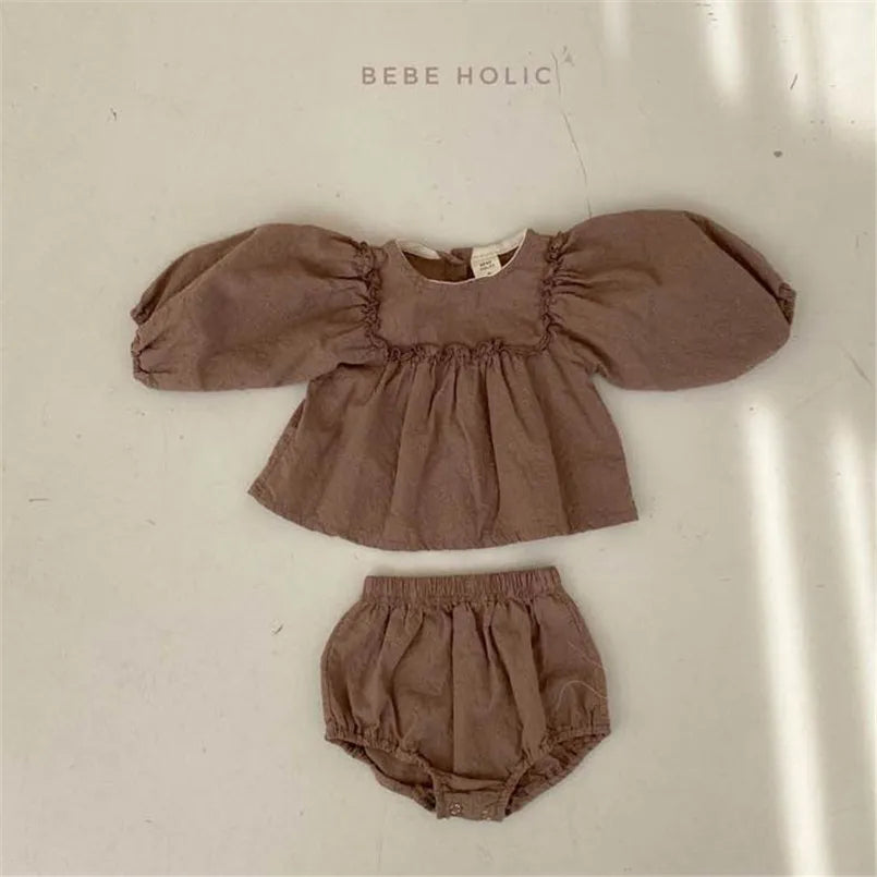 Elegant Vintage Lace Baby Girl Jumpsuit - Timeless Spring & Fall Outfit