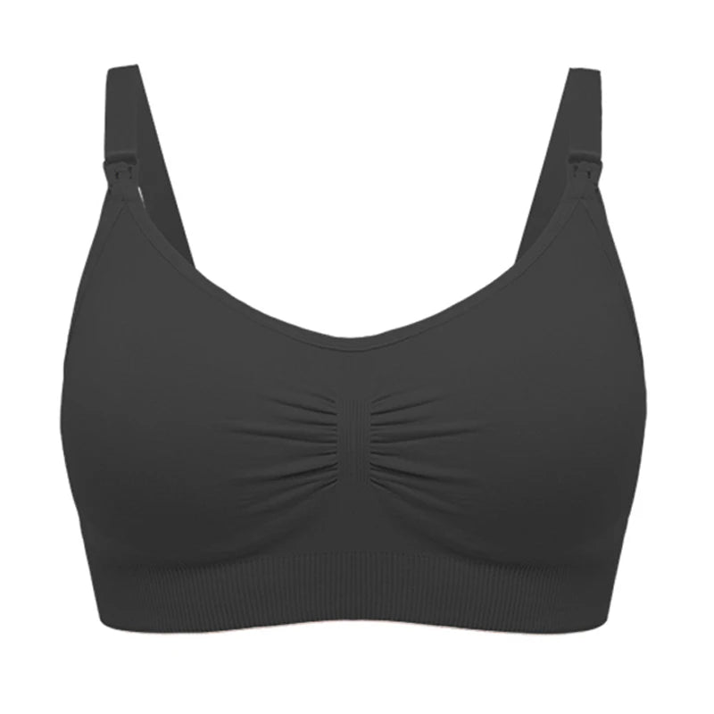 Mama's Comfort Seamless Nursing Bra - Wire-Free Support for Every Mom