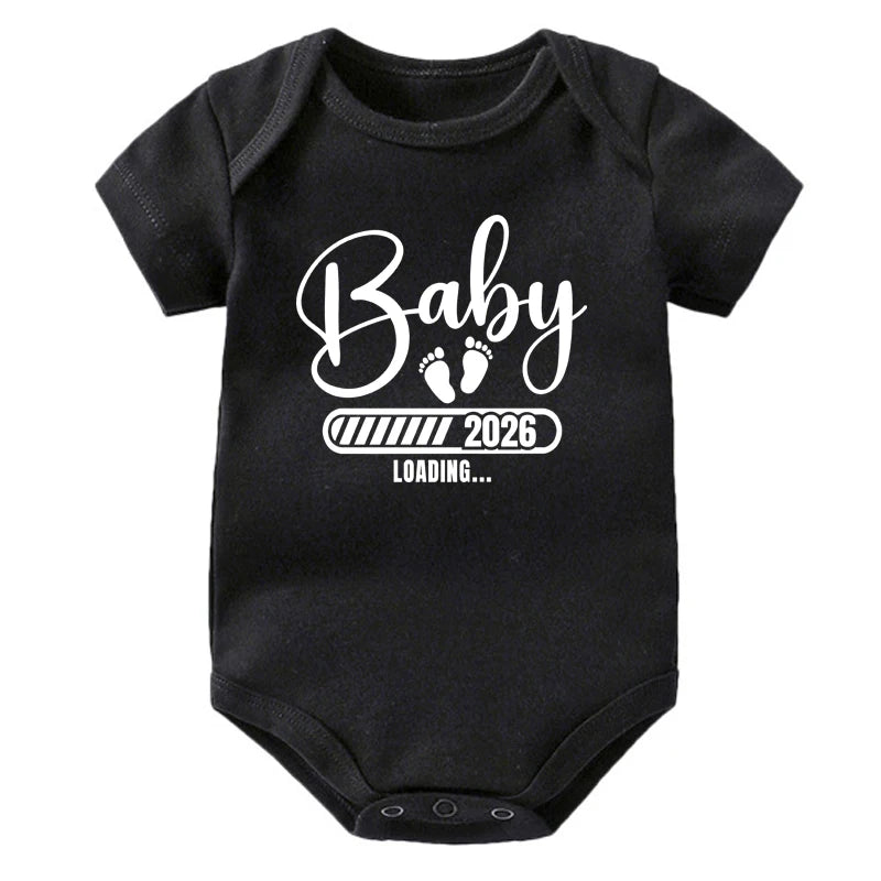 Baby Loading 2026 - Pregnancy Announcement Onesie