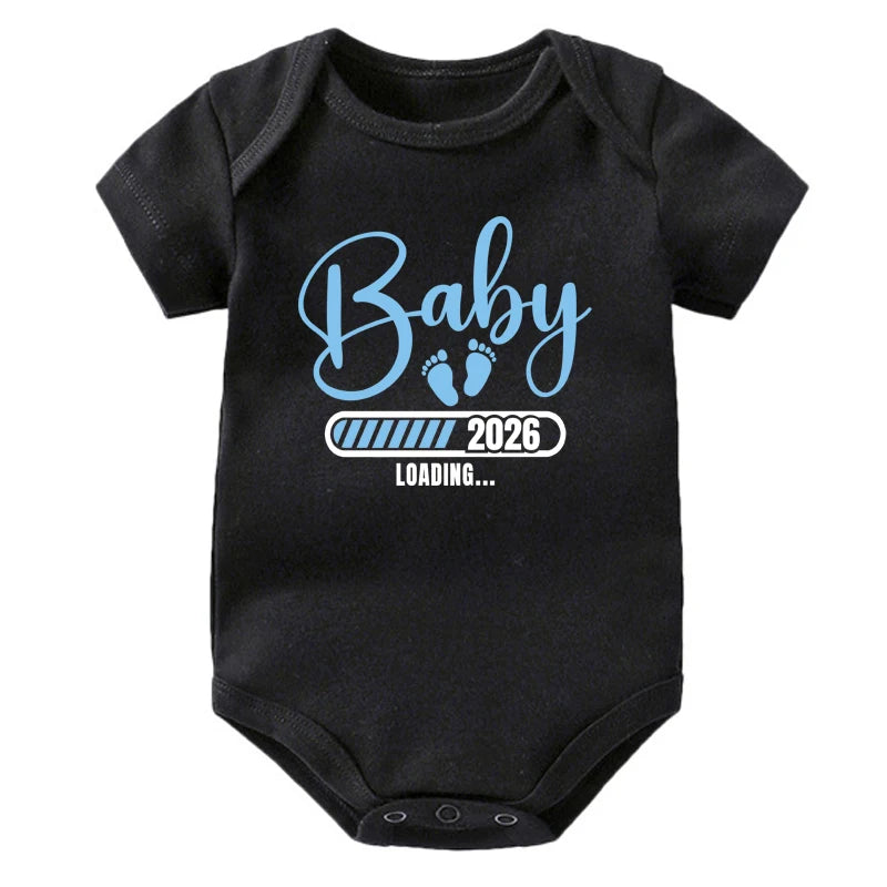Baby Loading 2026 - Pregnancy Announcement Onesie
