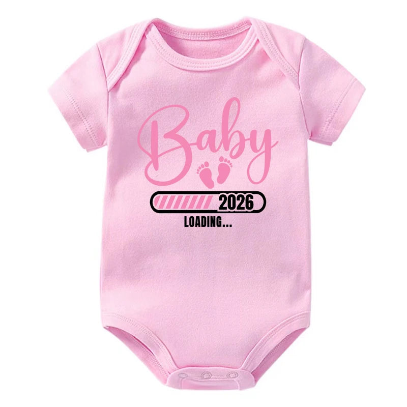 Baby Loading 2026 - Pregnancy Announcement Onesie