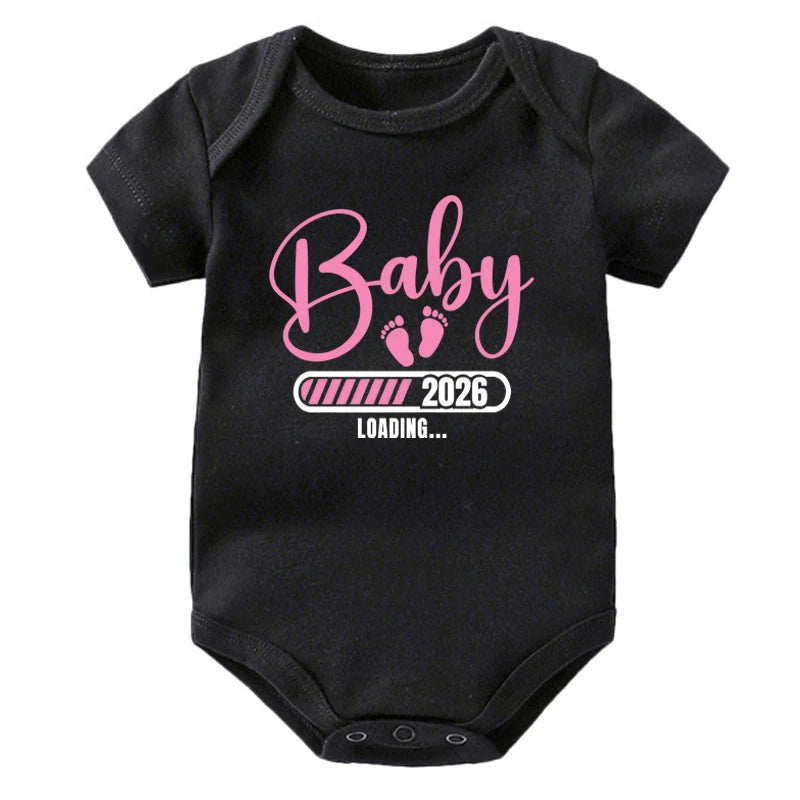 Baby Loading 2026 - Pregnancy Announcement Onesie
