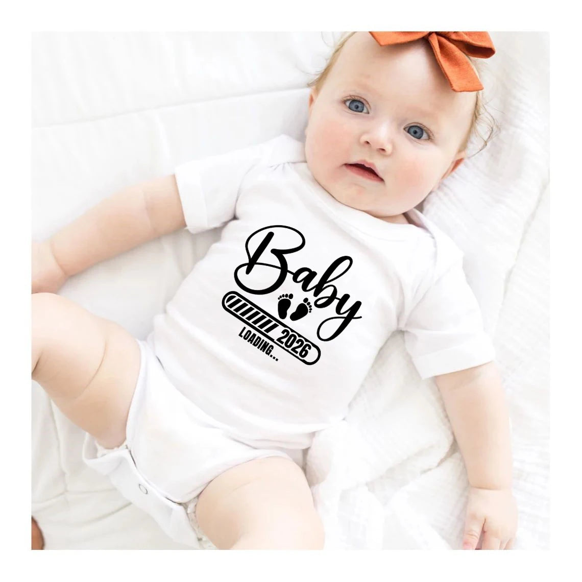 Baby Loading 2026 - Pregnancy Announcement Onesie