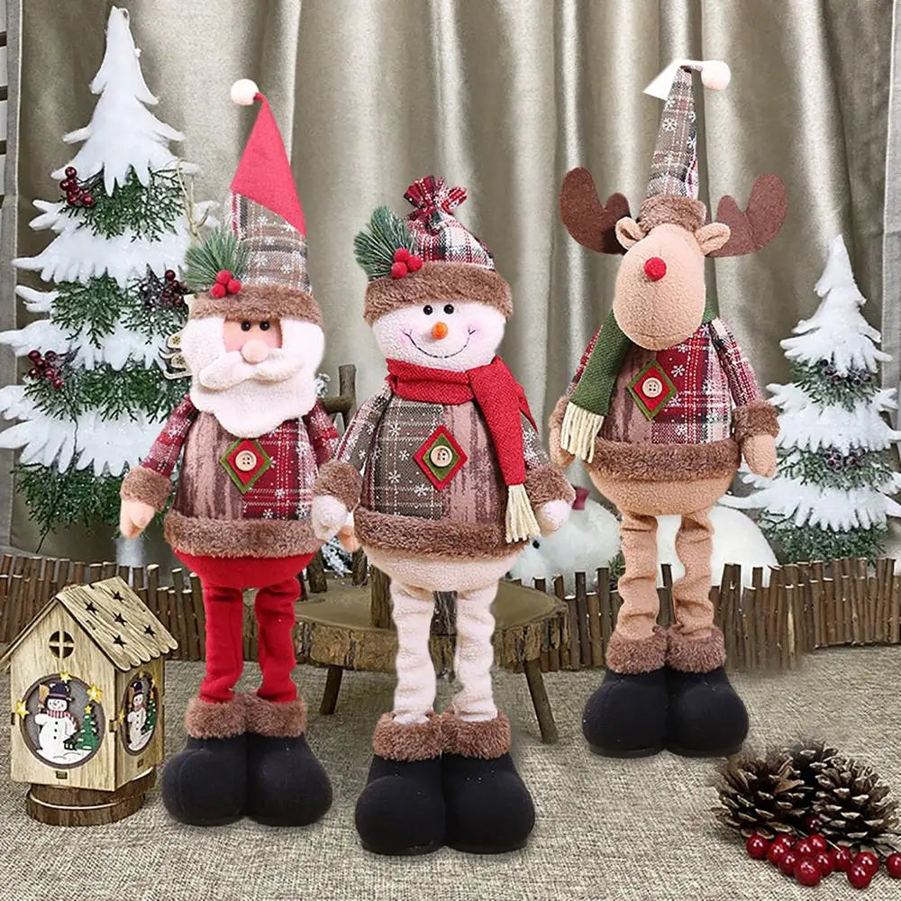 Telescopic Christmas Doll Nursery Decoration