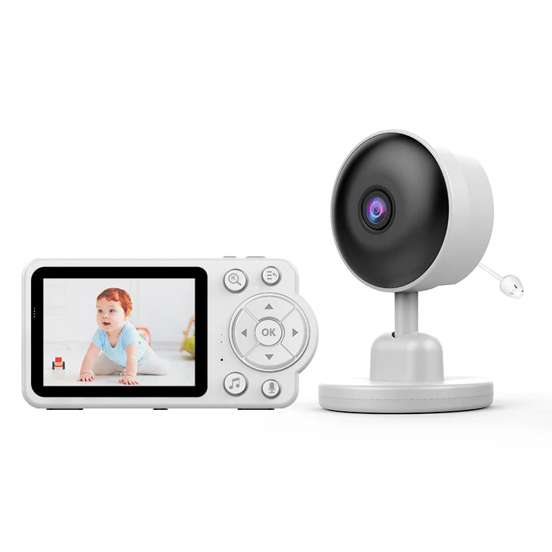 Smart Baby Monitor with Two-Way Audio & Night Vision Camera
