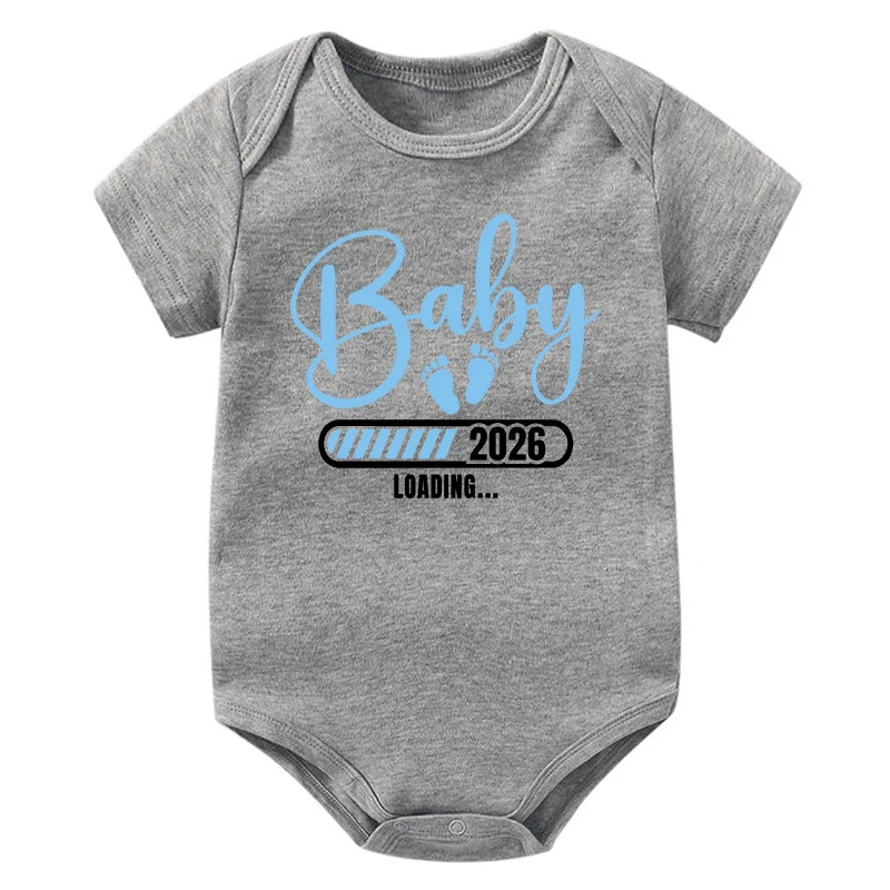 Baby Loading 2026 - Pregnancy Announcement Onesie