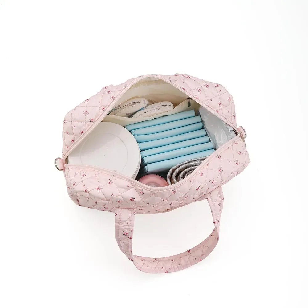 Blush Pink Diaper Bag - Chic Mommy Bag