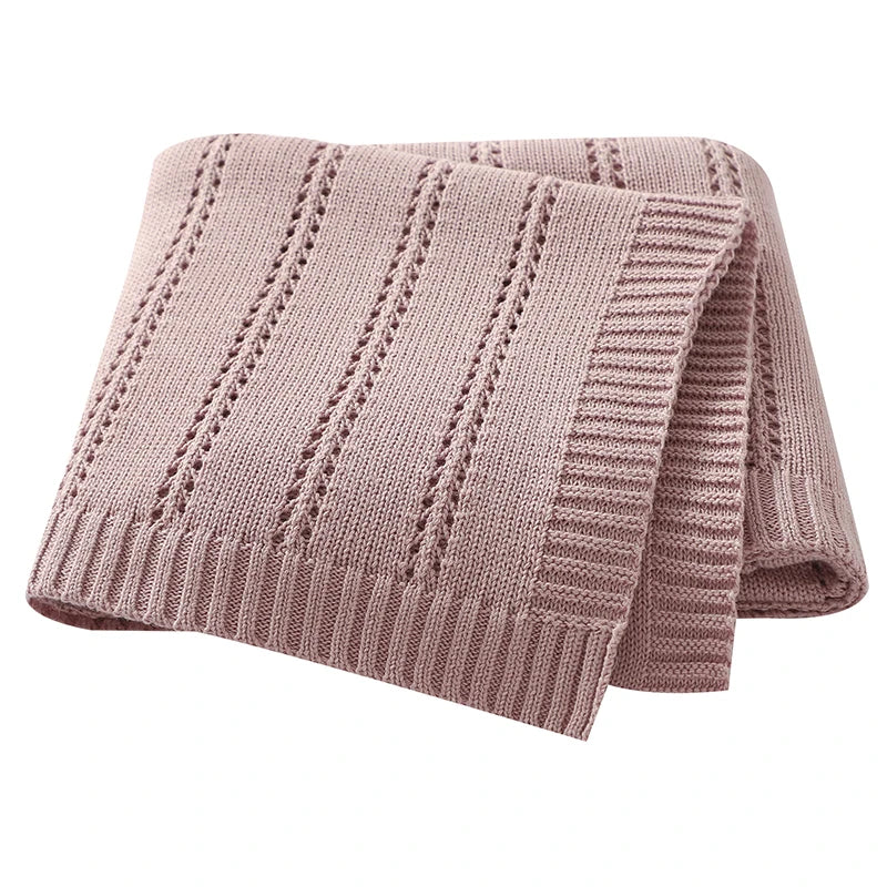 Little Stripes, Big Dreams Baby Blanket