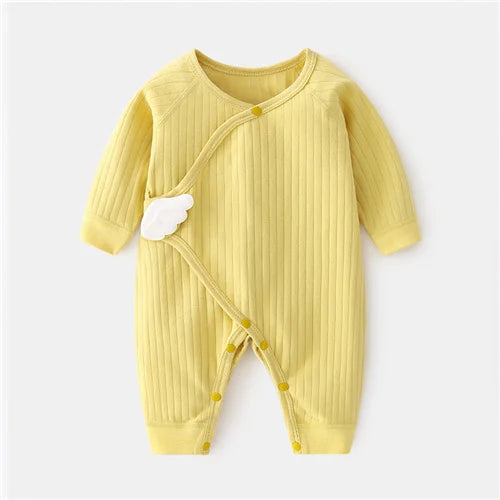Soft Cotton Jumpsuit for Newborn Boys & Girls (0-6M)