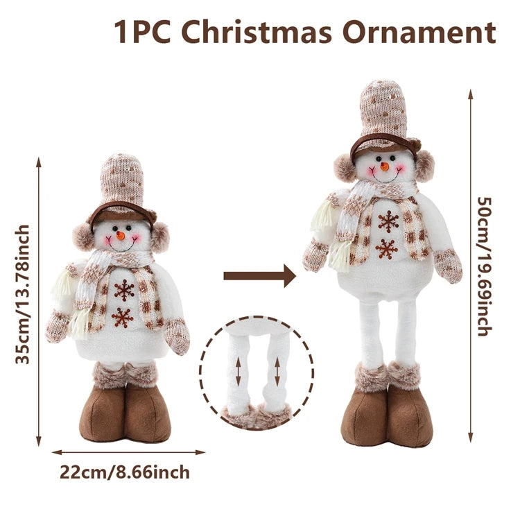 Telescopic Christmas Doll Nursery Decoration
