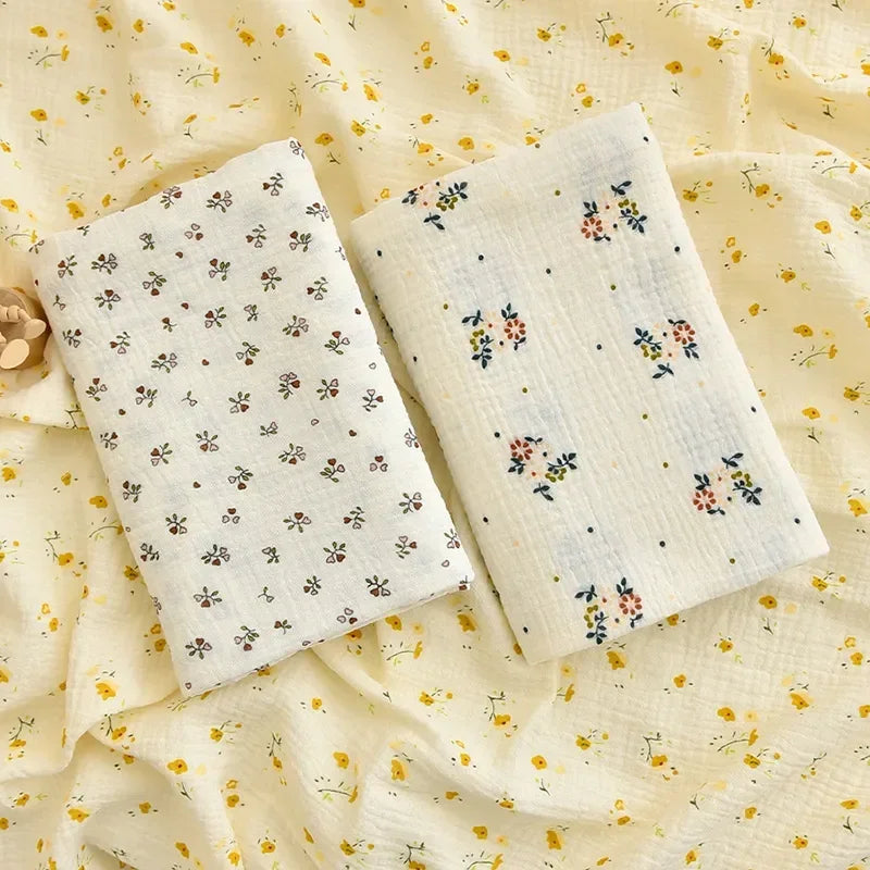 Little Dreams Premium Cotton Muslin Baby Blanket - Ultra-Soft Receiving Blanket