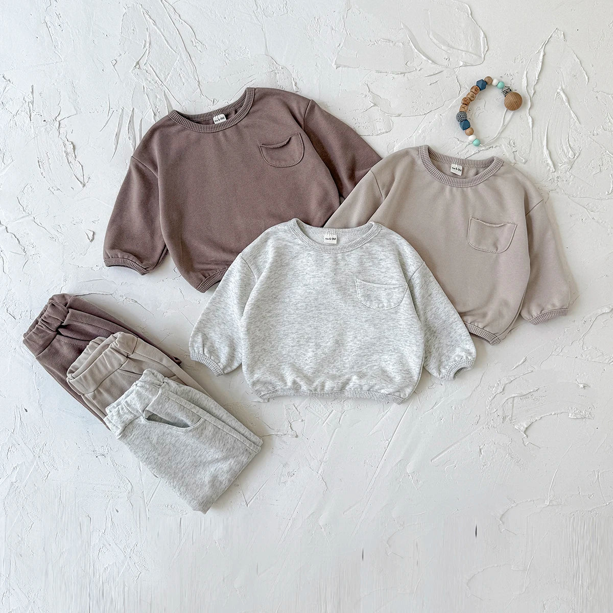 Little Explorer New York Sweatshirt & Jogger Set - Cozy Cotton Toddler Outfit